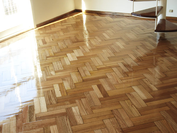 Parquet de eucalipto